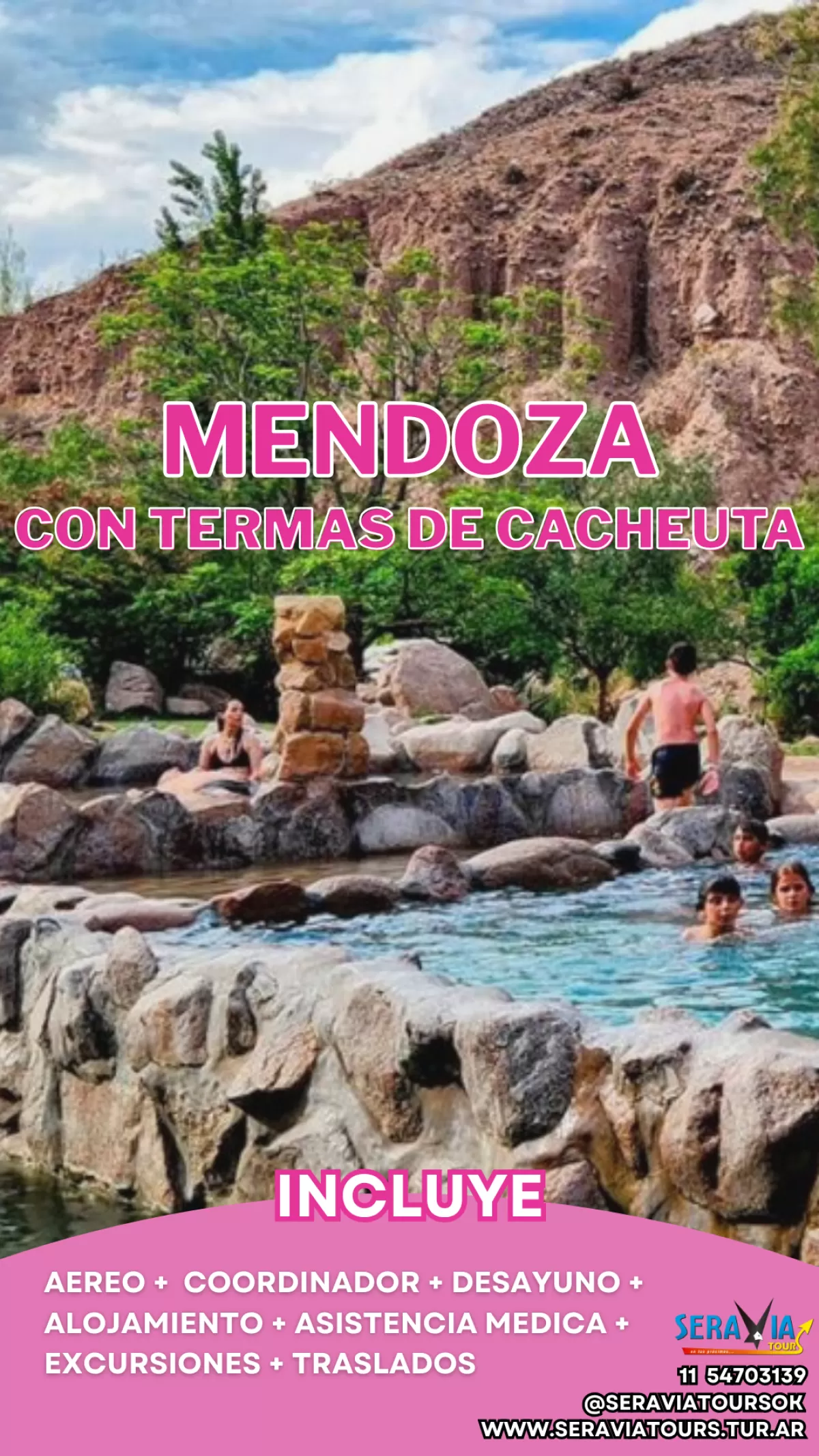 Imagen del lugar para Mendoza con Termas de Cacheuta 