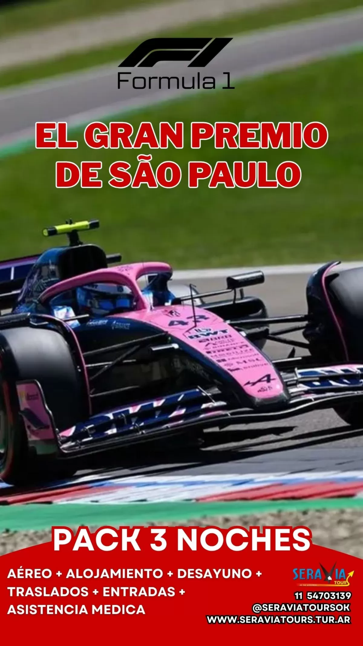 Imagen del lugar para F1 El Gran Premio de São Paulo - 03 NOCHES 