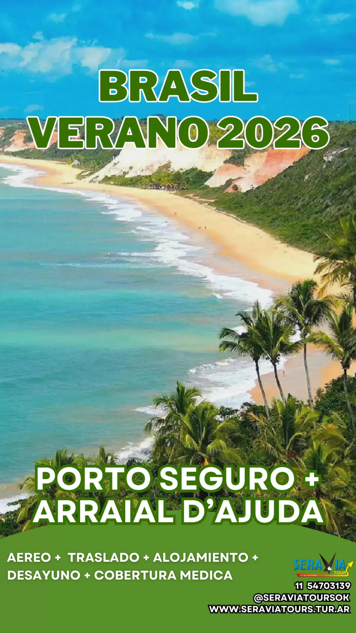 Imagen del lugar para PORTO SEGURO Y ARRAIAL D'AJUDA - VERANO 2026