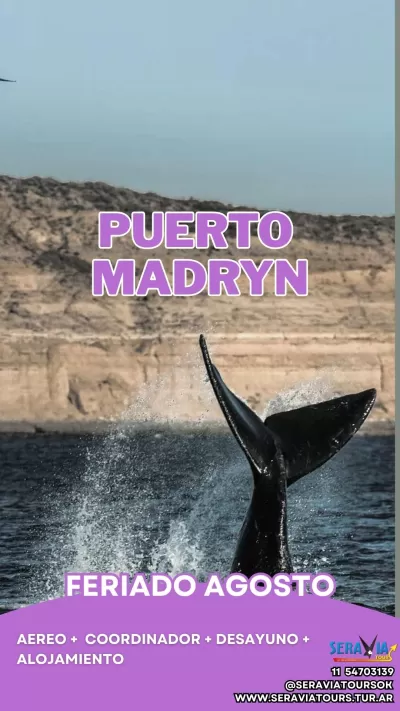 Puerto Madryn - FERIADO de AGOSTO 