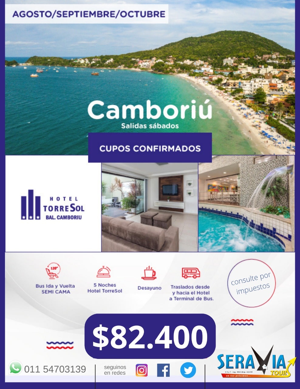 Camboriú - Brasil en Temporada Baja 2022