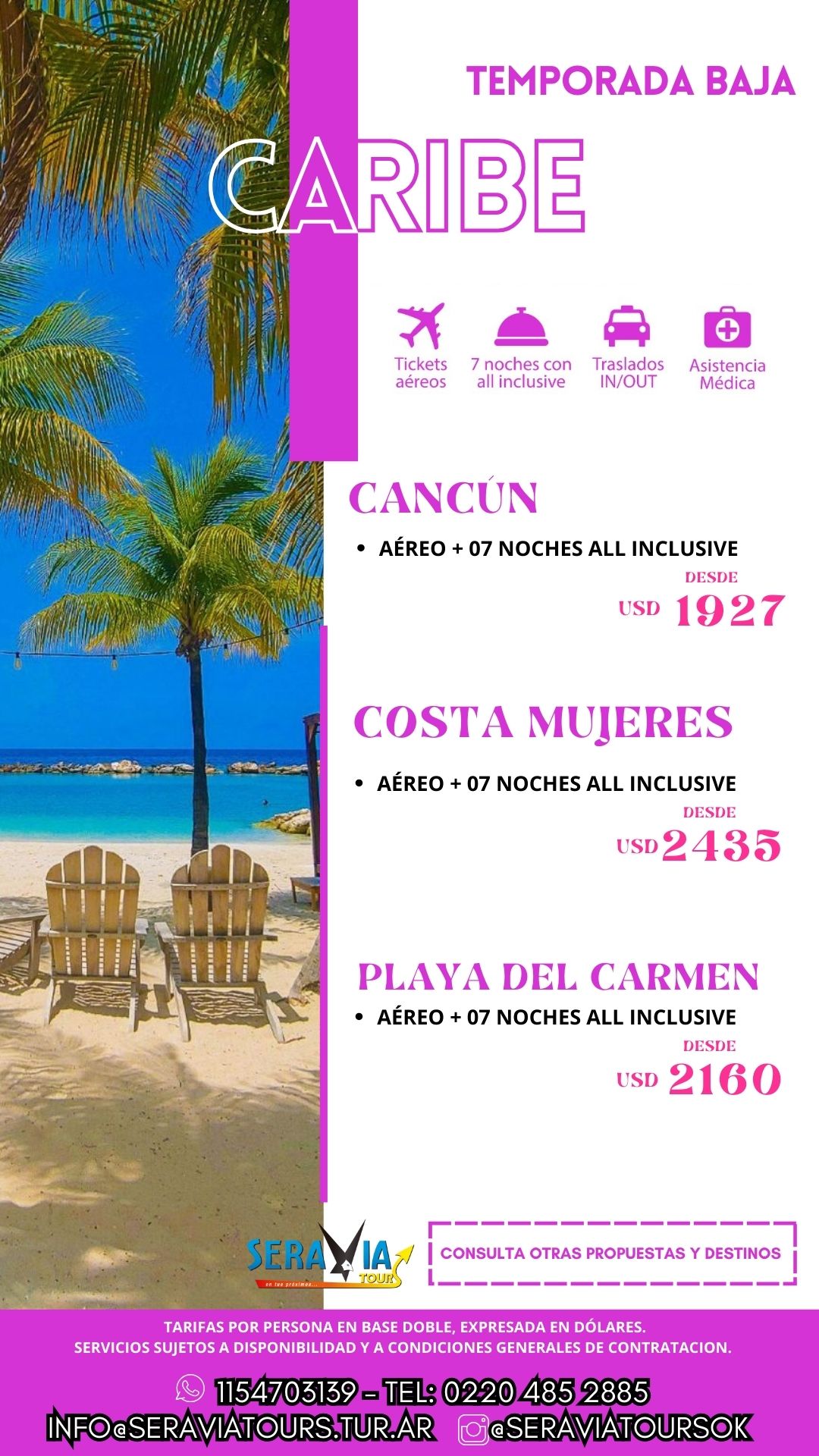 CARIBE - Temporada baja