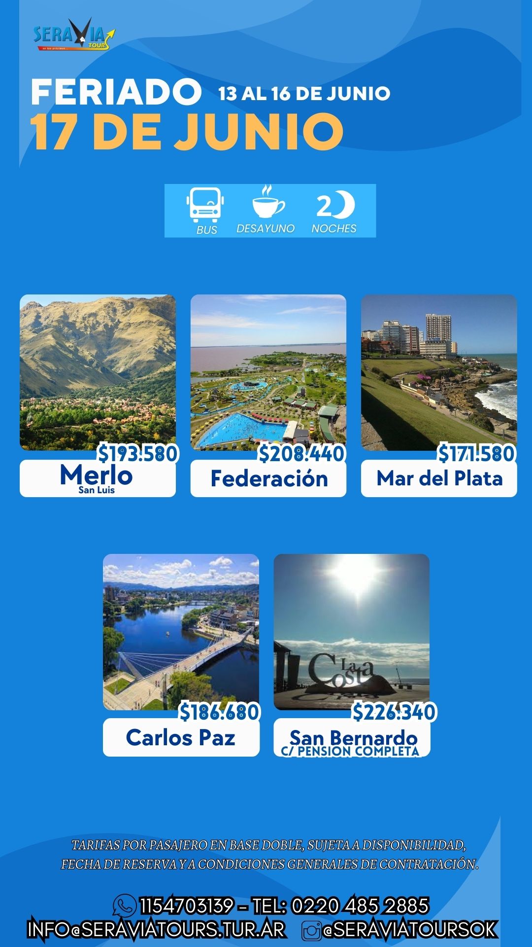 FERIADO 17 DE JUNIO 